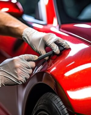 close-up-auto-body-mechanic-buffing-scratch-sports-car_981948-290
